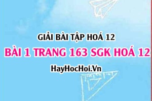 Giải bài 1 trang 163 SGK Hoá 12: Tính chất hoá học của Niken (Ni), Kẽm (Zn), Chì (Pb), Thiếc (Sn)